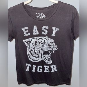 Tiger tshirt (dark gray/black ish)